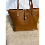 Stella Max Leather Tote Bag Shoulder Bag Shopper Purse Handbag Brown Photo 5