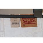 Levi's 501 White Distressed Jeans Photo 5