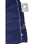 Tek Gear Women's Blue Athletic Bungee Drawstring Cargo Pocket Shorts New Swim L Photo 1