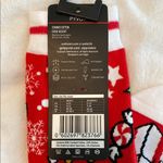 Red Gingerbread Holiday Socks Photo 5