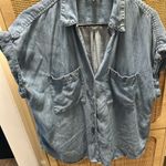 Banana Republic  Oversized Jean blouse Photo 1