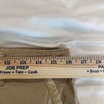 Old Navy 2007 Cotton Blend Cargo Capri Pants Low Waist Straps Stretch Tan 4 Photo 8