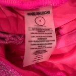 Good American Demi Cup One Piece Sparkle Swimsuit in Pink, Size 4/XL Photo 5