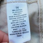 a.n.a  Beige Shadow Stripe High Rise 4" Shorts Size 14 Photo 7