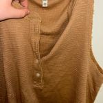 Aerie  Tan Sleeveless Crop Tank Top Casual Photo 3