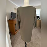 Leith  Dolman Mini Dress Olive Green 3/4 Sleeve Size XS NWOT Photo 2