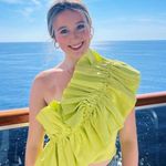 fab'rik  One Shoulder Ruffle Top Photo 0