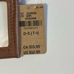 Victoria's Secret Victoria Secret Cardholder Keychain with zip Caramel NWT Photo 8