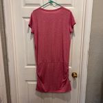 Patagonia  Womens Glorya Active Dress Size L Pink Heathered‎ Ruched Athleisure Photo 4