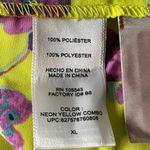 Daisy Fuentes Nwt  High Low Floral Print Pattern Spring Sleeveless Dress XL Photo 7