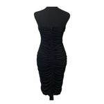 #320 ROSEDRESS Ruched Strapless Cocktail dress Black Size L Photo 3