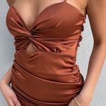 LOWEST PRICE POSSIBLE Brown Dress Size XS Photo 0