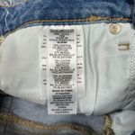 Good American NWT  Good Curve Shorts High Waist Raw Hem Blue Womens Size 0 Photo 4