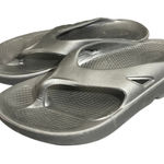Oofos OOriginal Womens Size 7 Black Beach Walking Outdoor Flip Flop Thong‎ Photo 0