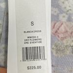 We Wore What  Blanca Dress Wrap Mini Floral Purple Dry Flowers Pastel Photo 4