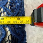 Jackie Jon New York Navy Blue Lace Sequin Beaded Cocktail Dress Size 6 Photo 8