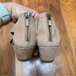 Eileen Fisher  Kes 2 Perforated Wedge Sandal Tan Nude 7.5 Photo 5