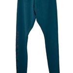 Nike Blue & Black JUST DO IT Leggings Women's Size Small Photo 0