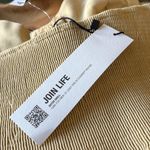 ZARA NWT  LINEN BLEND CORSET TOP BLOGGERS FAV BEIGE SMALL Photo 5