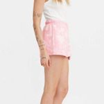 Levi's NWT  charlie sweatshorts Women's PINK XS Photo 1