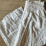 Aerie White Beach Pants Photo 1