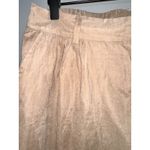 Christian LaCroix  BEIGE NEUTRAL WIDE TAPERED LEG SOFT ELASTIC WAIST PANTS SIZE L Photo 2