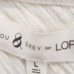 Lou & grey For Loft Diagonal Stripes Jersey Knit Tank Dress Multi Size Large Photo 5