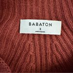 Babaton Aritzia  Chalmers Mock Neck Brown Wool Blend Sweater Size S Photo 1