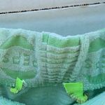 Forever 21 Pepsi X Womens checkered velour green mini skirt retro style Photo 7