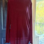 Torrid  Mesh Mock Neck Rhinestone Top size 2 color Winter Bloom Photo 1