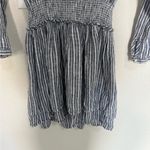 Rails  Jasmine Tibet Stripe Mini Dress Size Small Blue/White Boho Linen Photo 11