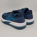 Lands' End  Women's Blue White Canvas Lace Up Action Runner Sneakers Size 9B Photo 10