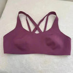Lululemon  Laser Focused‎ Sports Bra Vintage Plum Purple Medium Support 12B/c Photo 2