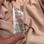 NEW! CLUB L LONDON Blush Pink Maternity Asymmetric Ruched Maxi Dress US 10/UK 14 Photo 5