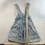 Vintage Jrs 7 1980’s Denim Short Overalls Acid Washed Pleated Long Grunge Punk Blue Size undefined Photo 7