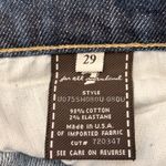 7 For All Mankind 7FAM  waist size 29 Flip Flop Bootcut stretch blue jeans Photo 4