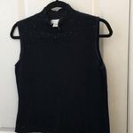 Ladies dressy casual corner top large Black Photo 0