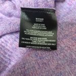 BCBG Paris Lavender Frost Knee Length Sweater Skirt with Ruffle Hem Size Large Purple Photo 4