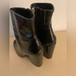 Kendall + Kylie  women black patent leather heel boots size 8.5 Photo 3
