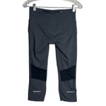 Athleta  Pants Women XS Gray Black Relay Capri‎ Legging Lounge Workout Athleisure Photo 1