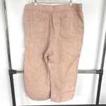 J. Jill Pure Linen Brown Elastic Waist Pants Wide Leg Beach Resortwear XL Petite Size undefined Photo 2