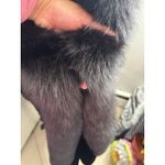 Marvin Richards Vtg Reversible Long Faux Fur Coat Sz 1X Black Photo 12