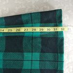 Miuse Green Black Plaid Tunic Dress Top Photo 6