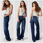 đź’•MOTHER SUPERIORđź’• The Lasso Heel Jeans ~ Let's Wine About It 32 NWT Blue Photo 3