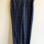 ZARA  Women‎ Size M Mid Rise Legging Collection Plaid Stretch Skinny Gray button Photo 2