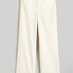 Madewell NWOT  Emmett 2.0 Wide-Leg Pants in Corduroy Antique Cream Size 29 Photo 2