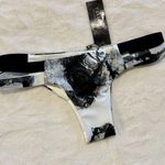 NWT Tavik Chloe Mini Cutout Swim Bottom in White Smudge Photo 1