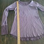 Lululemon  Long Sleeve Classic Stripe Reversible Women's Size S Photo 6