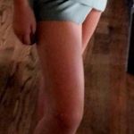 Blue Blush green mini skirt Photo 0