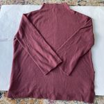 Chelsea28  funnel neck oversized sweater Mauve Women’s size L Photo 2